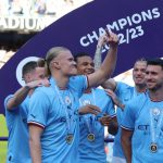 Manchester City lift Premier League last season