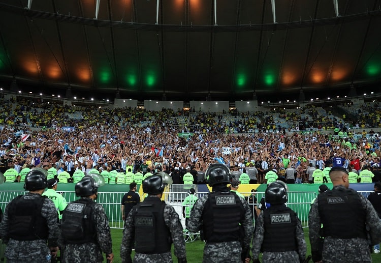 The World Cup 2026 qualifier between Argentina and Brazil was marred by clashes and riots