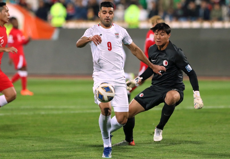 Mehdi Taremi has scored two goals so far for Iran in their World Cup 2026 qualifying games