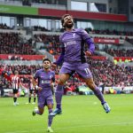 Mohamed Salah scored a goal in Liverpool's recent Premier League match against Brentford