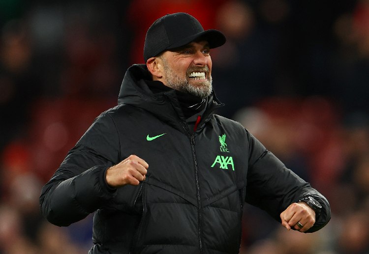 Jurgen Klopp dẫn dắt Liverpool ở chung kết Cúp Liên Đoàn Anh 2023/24