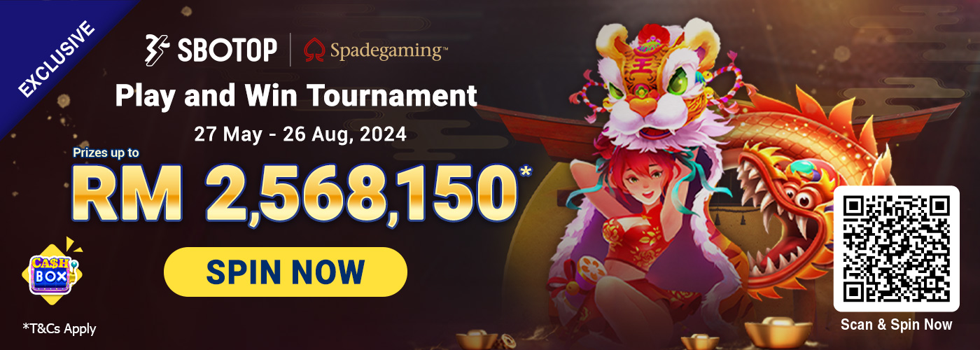 SPADEGAMING PLAY AND WIN TOURNAMENT