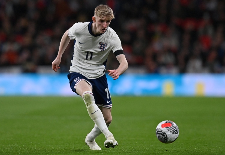 Anthony Gordon will aim to score goals for England when they take on Belgium in an International Friendly match