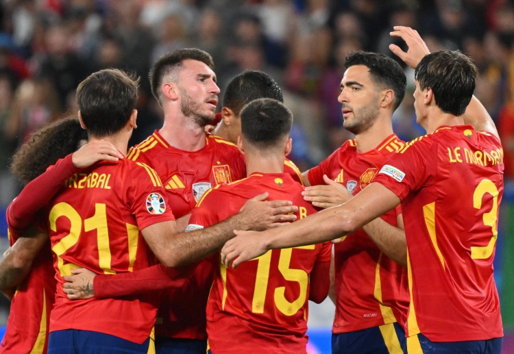 Statistik Spanyol vs Italia di laga Euro 2024