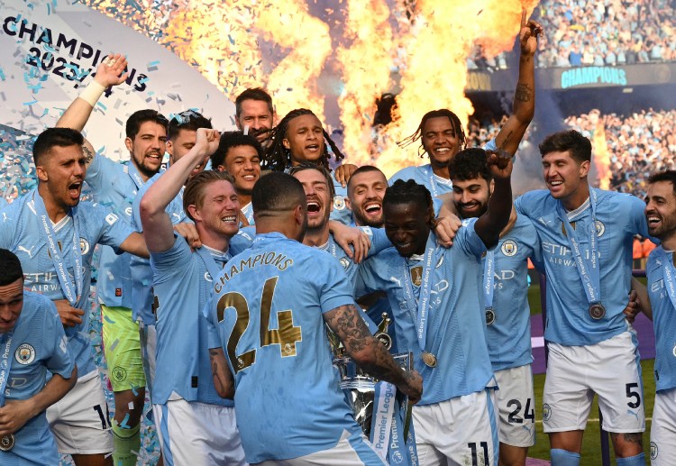 Man City đang giữ kỷ lục vô địch Premier League 4 mùa liên tiếp