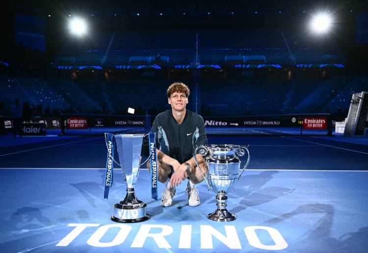 23-year-old Italian Jannik Sinner beat Fritz 6-4 6-4 in the ATP Finals