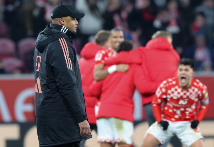 Bundesliga leaders Bayern Munich endured their first league defeat under Vincent Kompany on Saturday